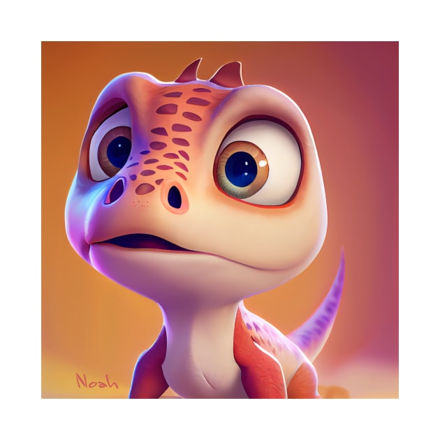 Baby Dinosaur Dino Bambino - Noah by KOTOdesign