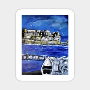 Ancient Castel dell'Ovo Magnet