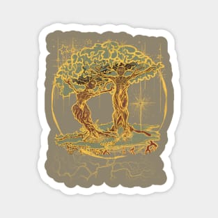 Trees of Life (Color and Light) Magnet