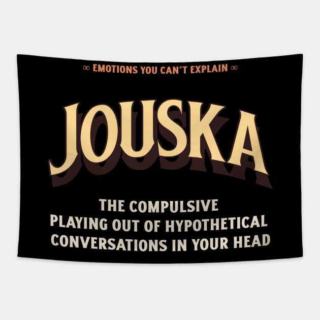 Emotions You Can't Explain Jouska Tapestry by TV Dinners