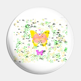 Halloween butterfly in love Pin