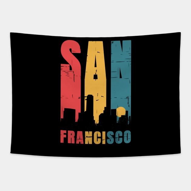 San Francisco Tapestry by Anna Hlimankova