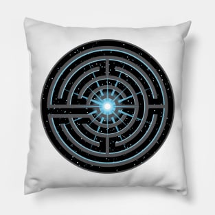 Starfield Labyrinth Pillow