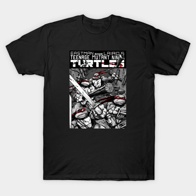 TMNT Ninja Turtles Hip Hop T-shirt Men Women Short-sleeved Top