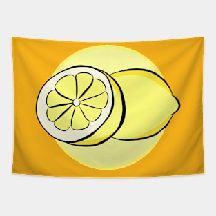 Lemon Icon Tapestry