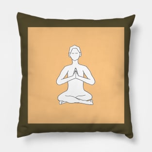 Meditation Pose Pillow