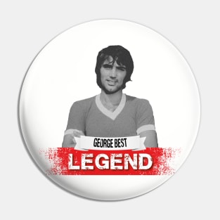 Georgie Best Pin