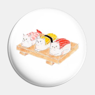 Sushi Cats Pin