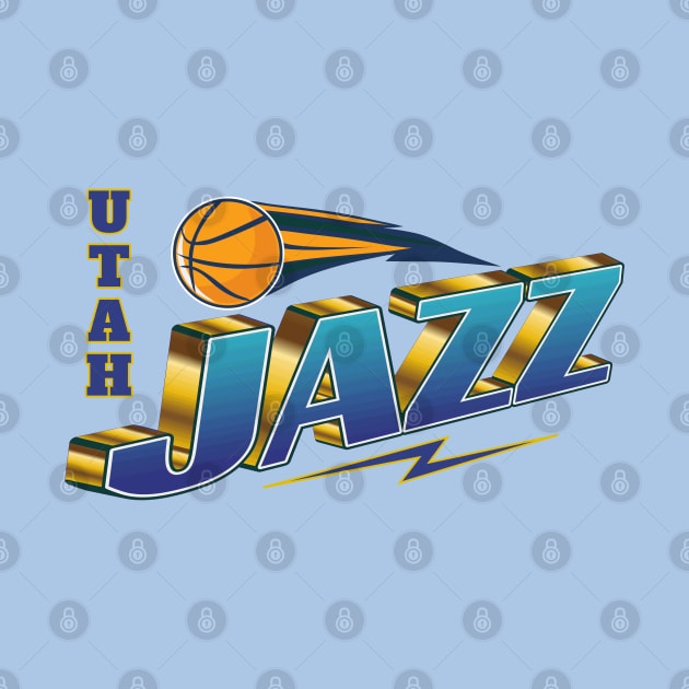 Utah Jazz Basketball Team by antarte