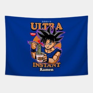 Cute Funny Superhero Anime Manga Gift For Ramen Lovers Tapestry