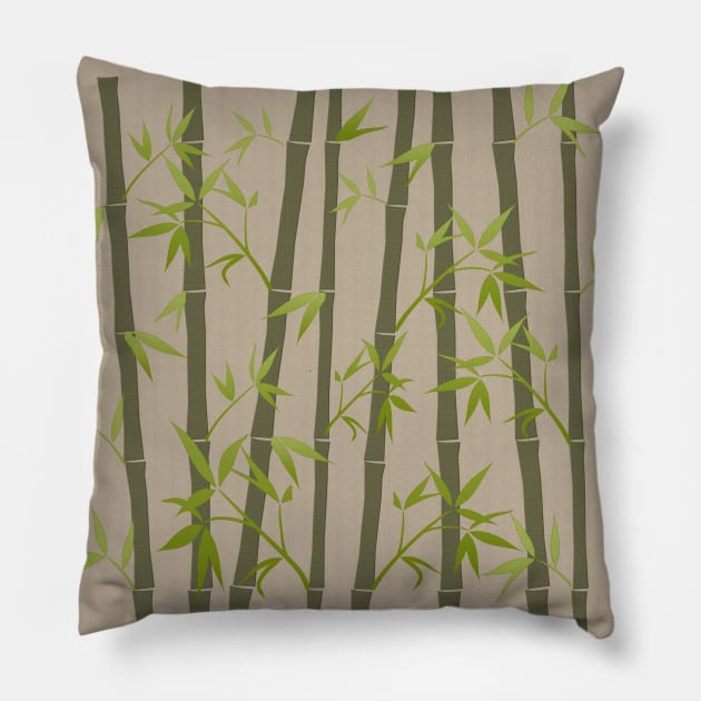 Natural Organic Bamboo Plant Pillow by technotext