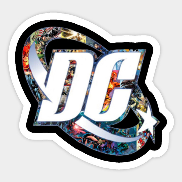 DC logo - Dc Comics - Sticker | TeePublic