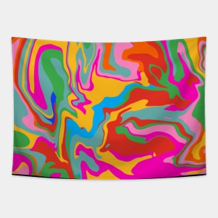 Tutti Frutti Colorful Digital Design Tapestry