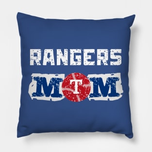 I LOVE TEXAS RANGERS BASEBALL AND MY MOM Pillow