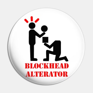 Blockhead Alternator Black Pin