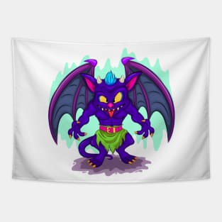 Cartoon Gargoyle. Tapestry