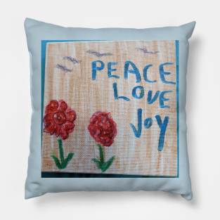 Peace and love Pillow