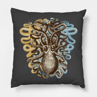 Octopus. Octopi. Octopuses. Pillow