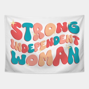 Strong Independent Woman Tapestry