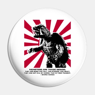 GAMERA - tragic figures Pin