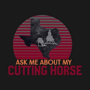 Cutting Horse Texas Retro Cutter T-Shirt