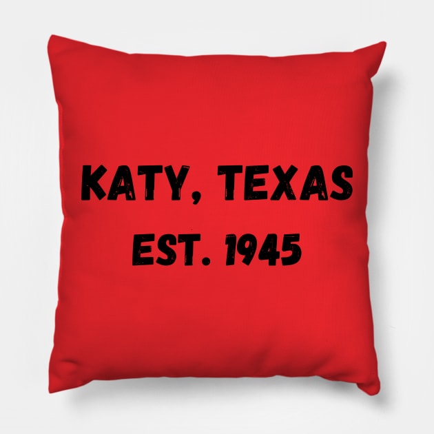 Katy, Texas Pillow by Katy Heritage Society