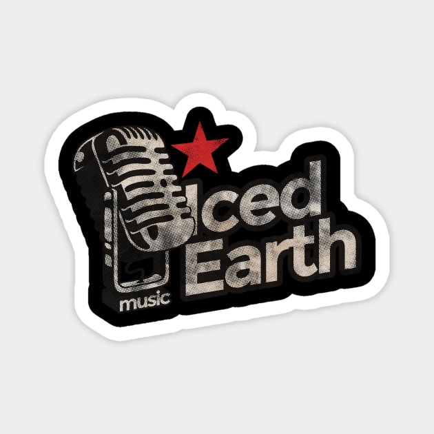 Iced Earth Vintage Magnet by G-THE BOX