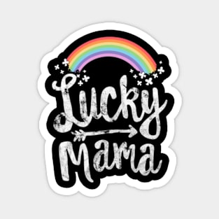 Lucky Mama Family St Patricks Day Magnet