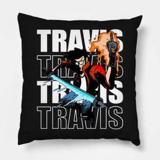 Travis Touchdown 2 Pillow