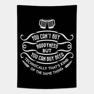 You can't buy happiness Tapestry