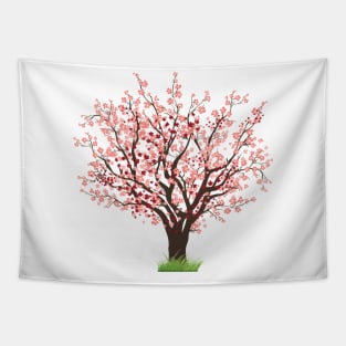 Blooming Tree Tapestry