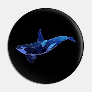 Galaxy Orcas Pin