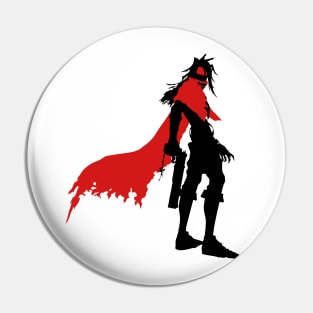 Vincent Valentine Silhouette Pin