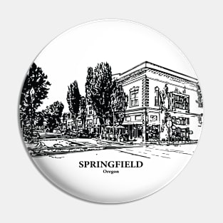 Springfield - Oregon Pin