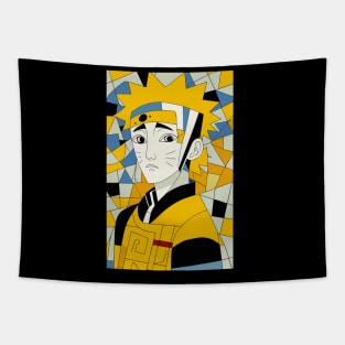 Portrait of Ninja Tapestry