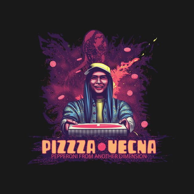 PIZZA VECNA EXTRAPEPPERONI by sambukino