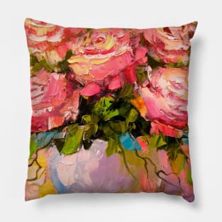 Bouquet of roses Pillow