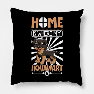 Home is with my Hovawart Pillow