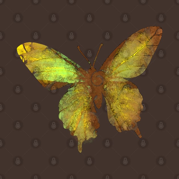 Leafy Butterfly by Not Meow Designs 