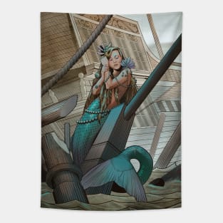 The little mermaid Tapestry