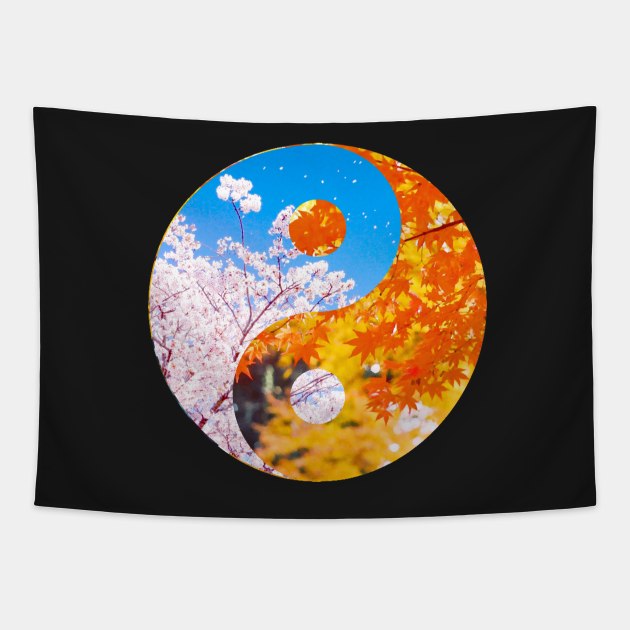 Spring-Autumn Yin-Yang Tapestry by dogbone42