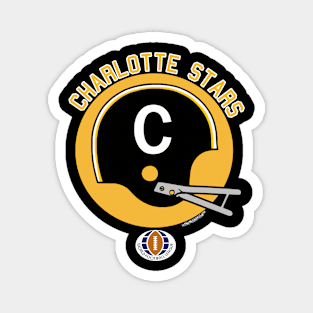 Charlotte Stars (World Football League) "C" Logo 1974 Magnet