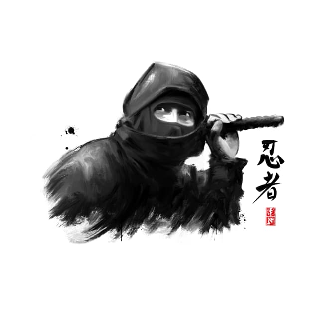 Ninja Shinobi by ILYOart