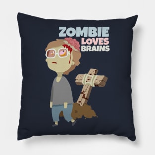 I came back here for Brains Pillow