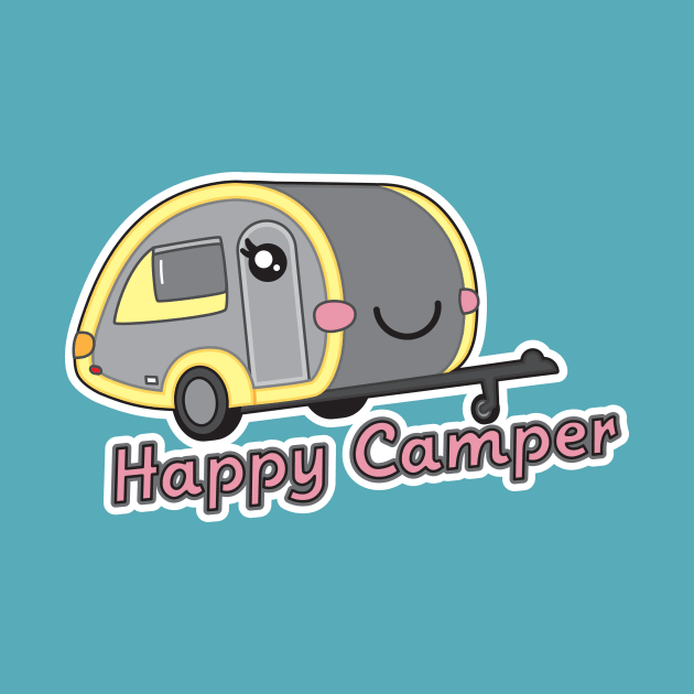 Happy Camper by JAHGraphics