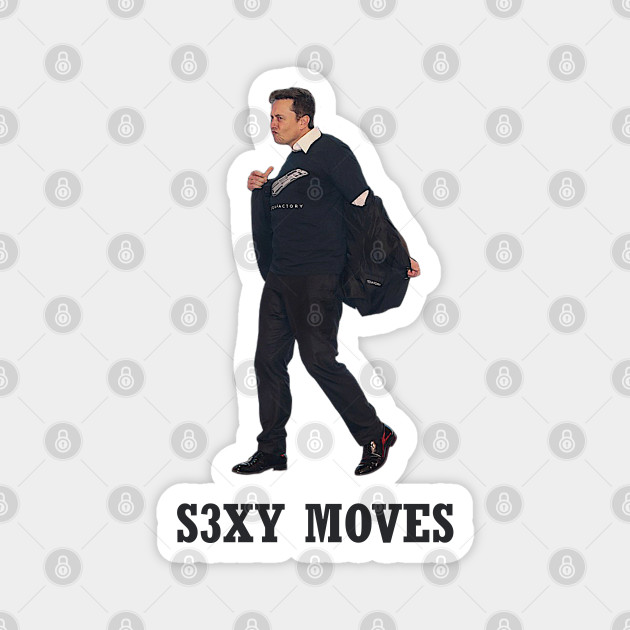 Elon Dancing S3xy Moves Elon Musk Dance Magnet Teepublic