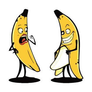 the exhibitionist banana T-Shirt