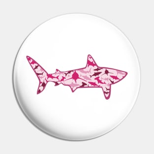 Bubble Gum Sharks Pin