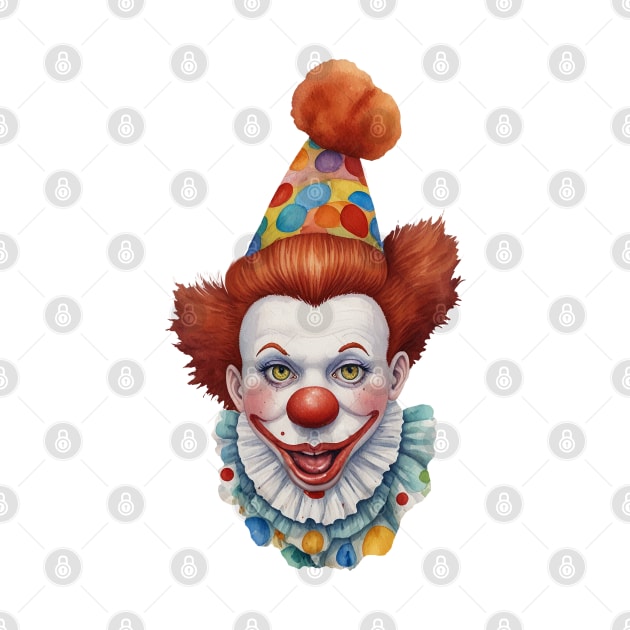 Clown face by Ljuko