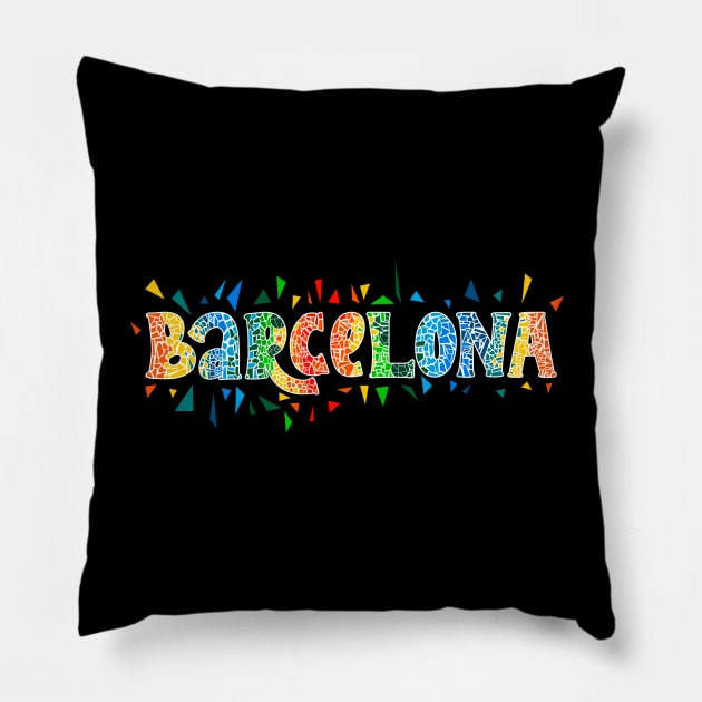 Barcelona Pillow by TambuStore